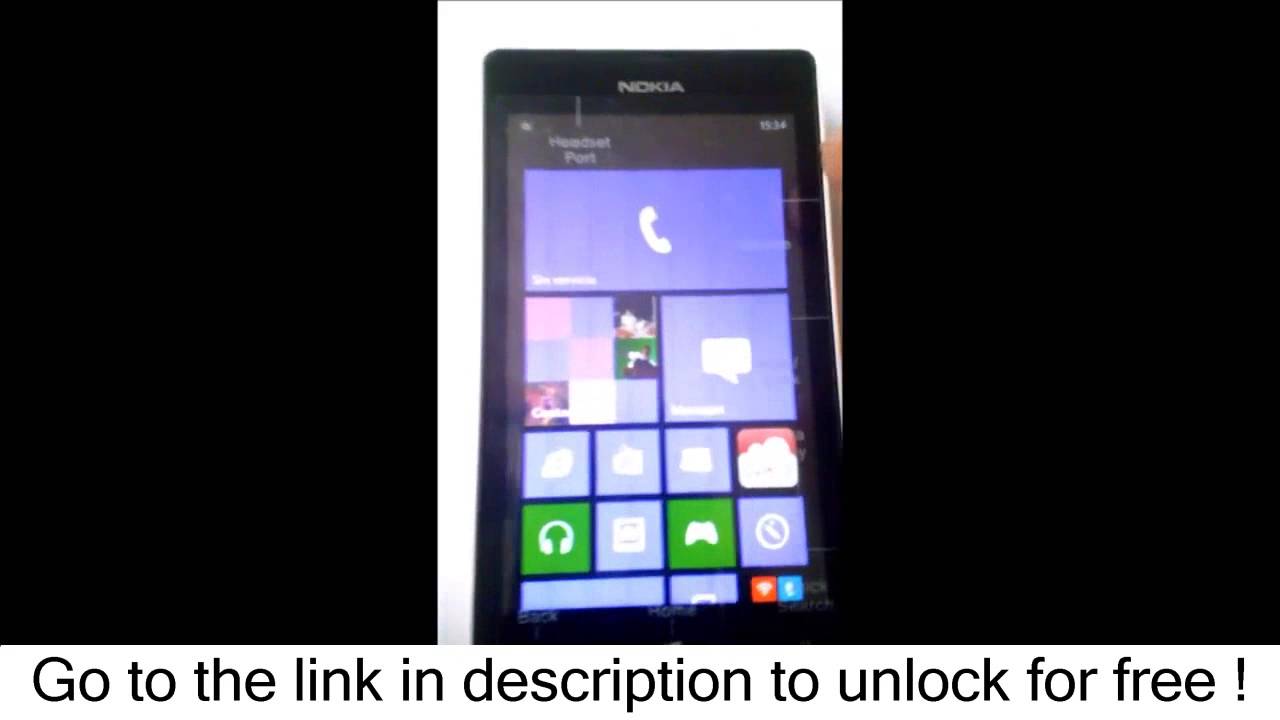 Nokia Lumia 521 Sim Unlock Code Free